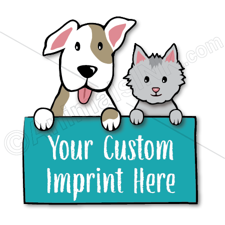 Dog and Cat holding sign thumbnail