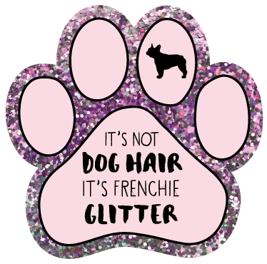 It's not dog hair, it's Frenchie glitter thumbnail