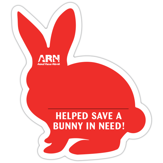 Bunny Silhouette (Red) thumbnail