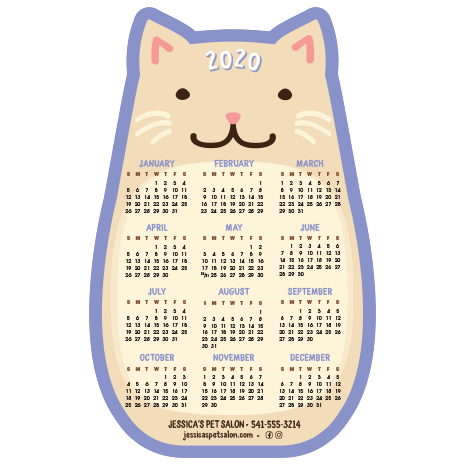 CAT Calendar - Purple thumbnail
