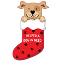 Stocking Donation Card - DOG thumbnail
