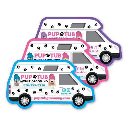 Van with High Top - Groomer (white) thumbnail