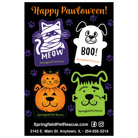 Halloween Sticker Sheet thumbnail