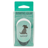 woof - dog silhouette (teal) thumbnail
