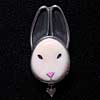 Large Bunny Pendant w/ 14k Heart thumbnail
