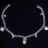 Ankle Bracelet w/ Bunny, Kitten & Puppy thumbnail