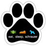 eat, sleep, schnauzer thumbnail