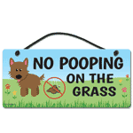 No Pooping on the Grass thumbnail
