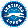 Certified Greyhound Lover (blue) thumbnail