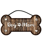 Dog Mom (barn wood) thumbnail