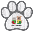 Paw - Dog & Cat Scarves (light wood) thumbnail