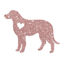 Labrador (rose gold glitter) thumbnail