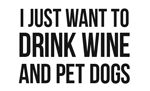 Drink wine pet dogs thumbnail