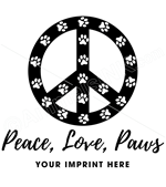 Peace, Love, Paws (peace sign) thumbnail