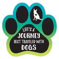 Life's a Journey Best Traveled with Dogs thumbnail