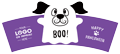 DOG - Ghost Dog (purple) thumbnail