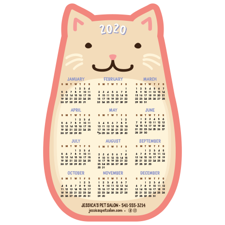 CAT Calendar - Coral thumbnail