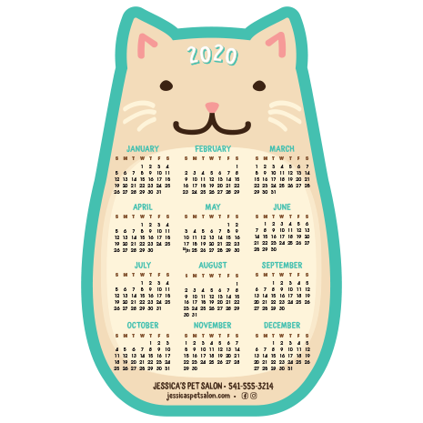 CAT Calendar - Teal thumbnail