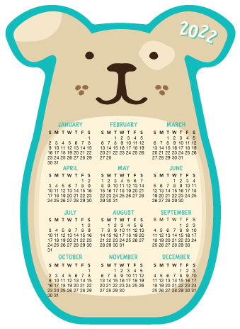 Round Dog Calendar (2022) thumbnail