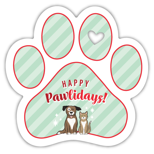 Paw with Heart - Dog & Cat (Mint) thumbnail