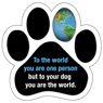 To your dog you are the world thumbnail