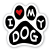 (MINI PAW) I love my dog thumbnail