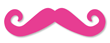 Mustache - pink thumbnail