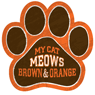 My Cat Meows Brown & Orange thumbnail